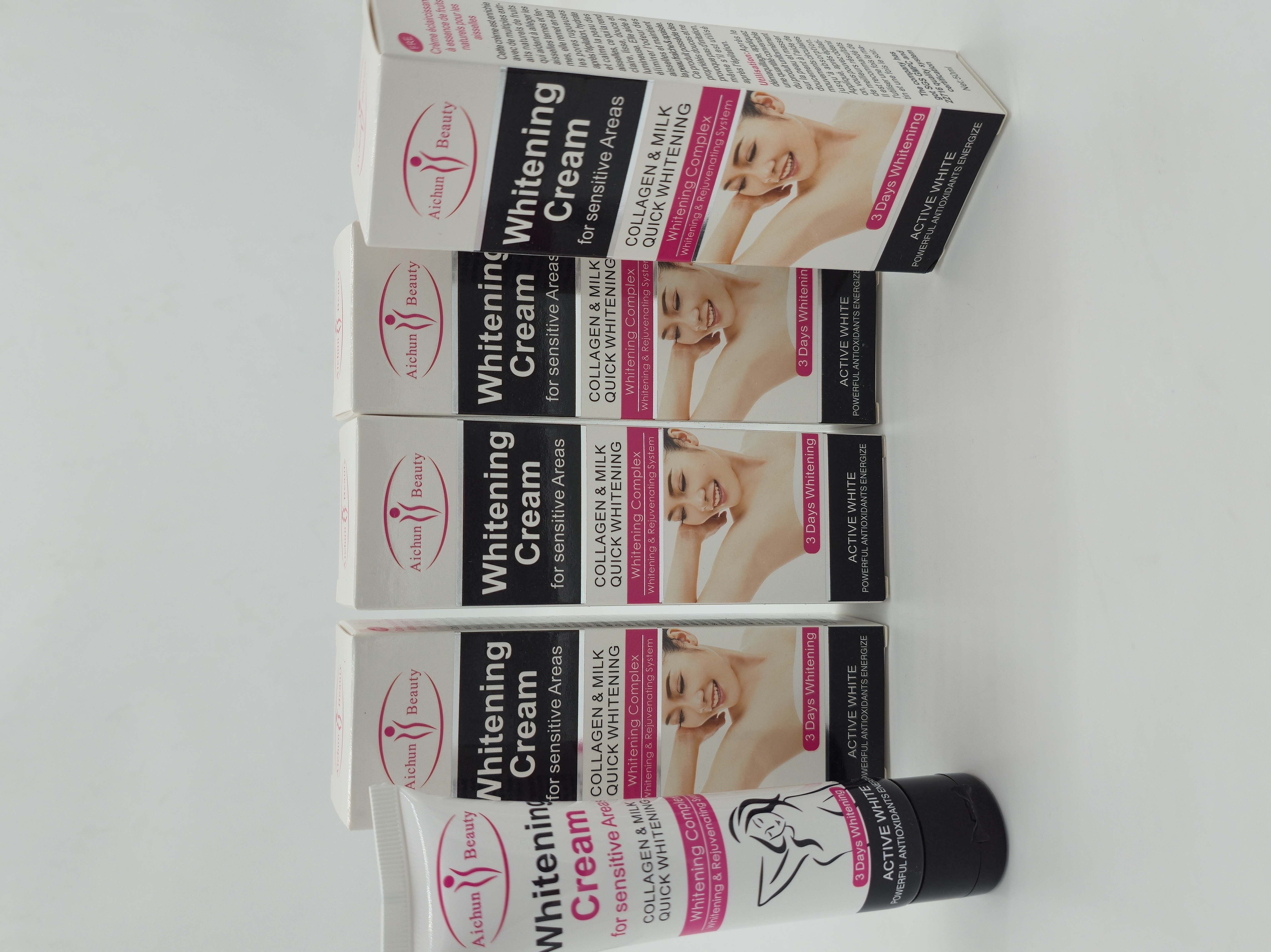 کرم روشن کننده پوست مدل active white حجم ۵۰ میل