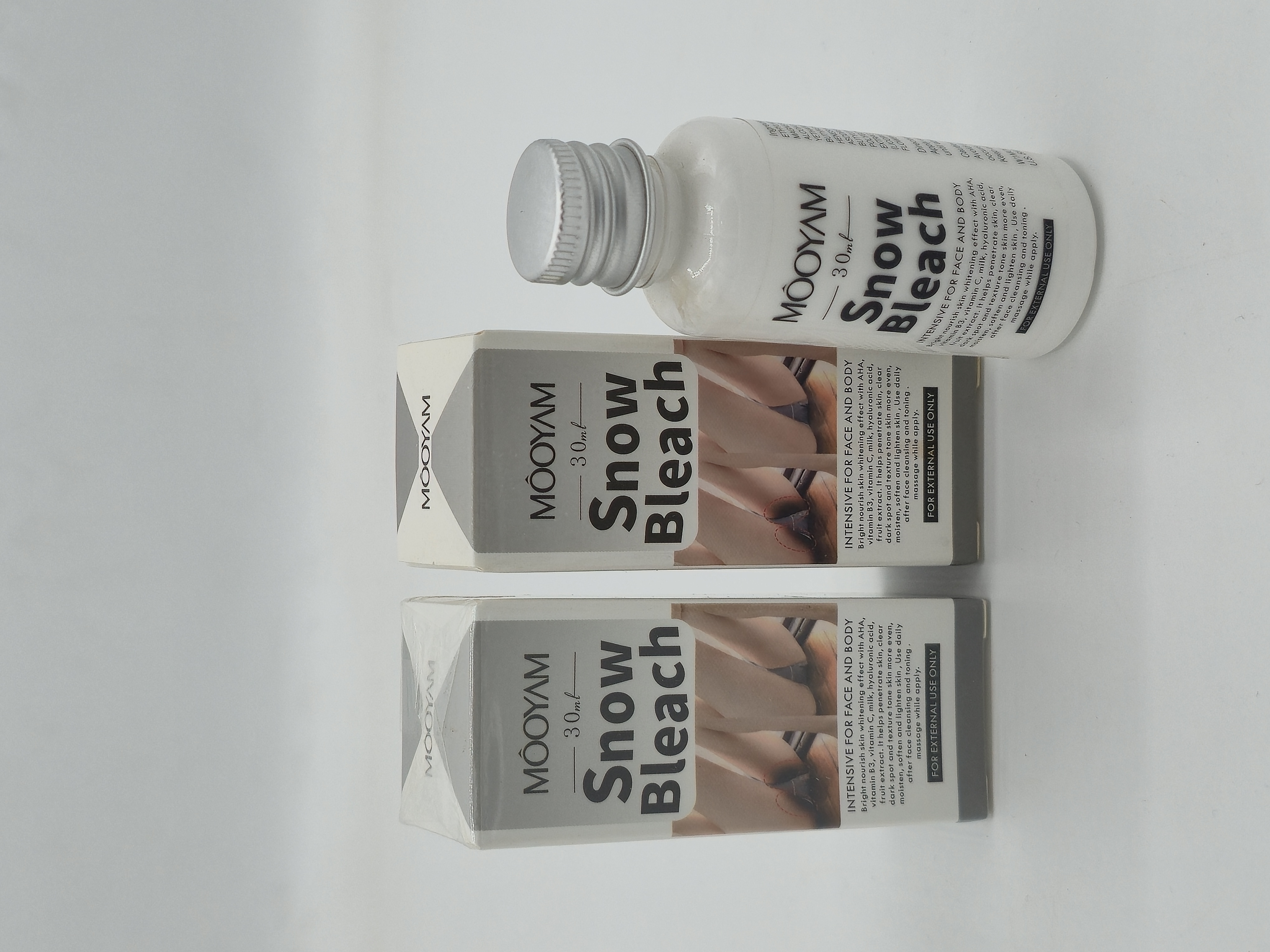 کرم روشن کننده مویام مدل snow bleach وزن ۳۰ گرم