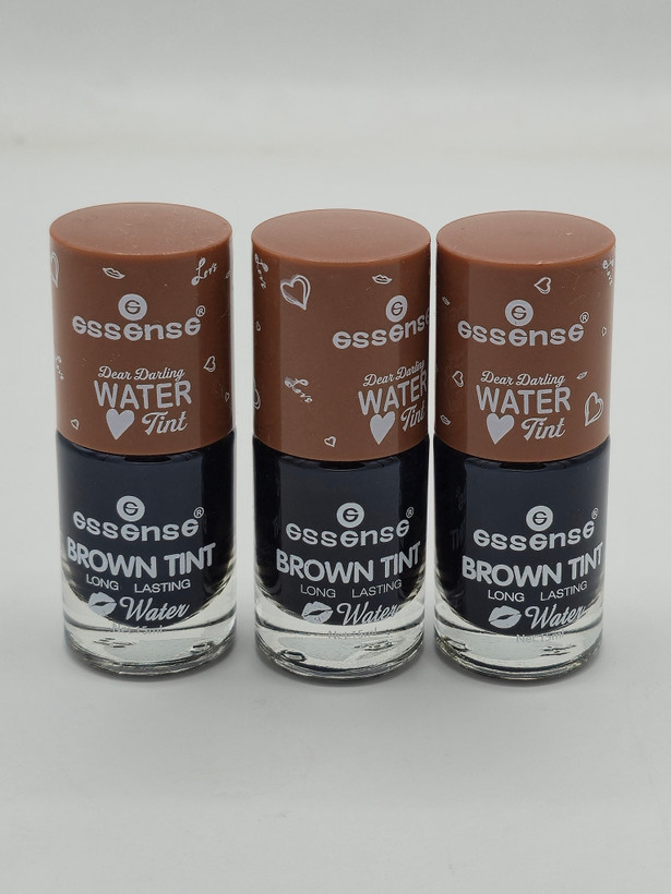 تینت لب قهوه ای کد ۰۱ مدل water tint حجم ۱۵ میل