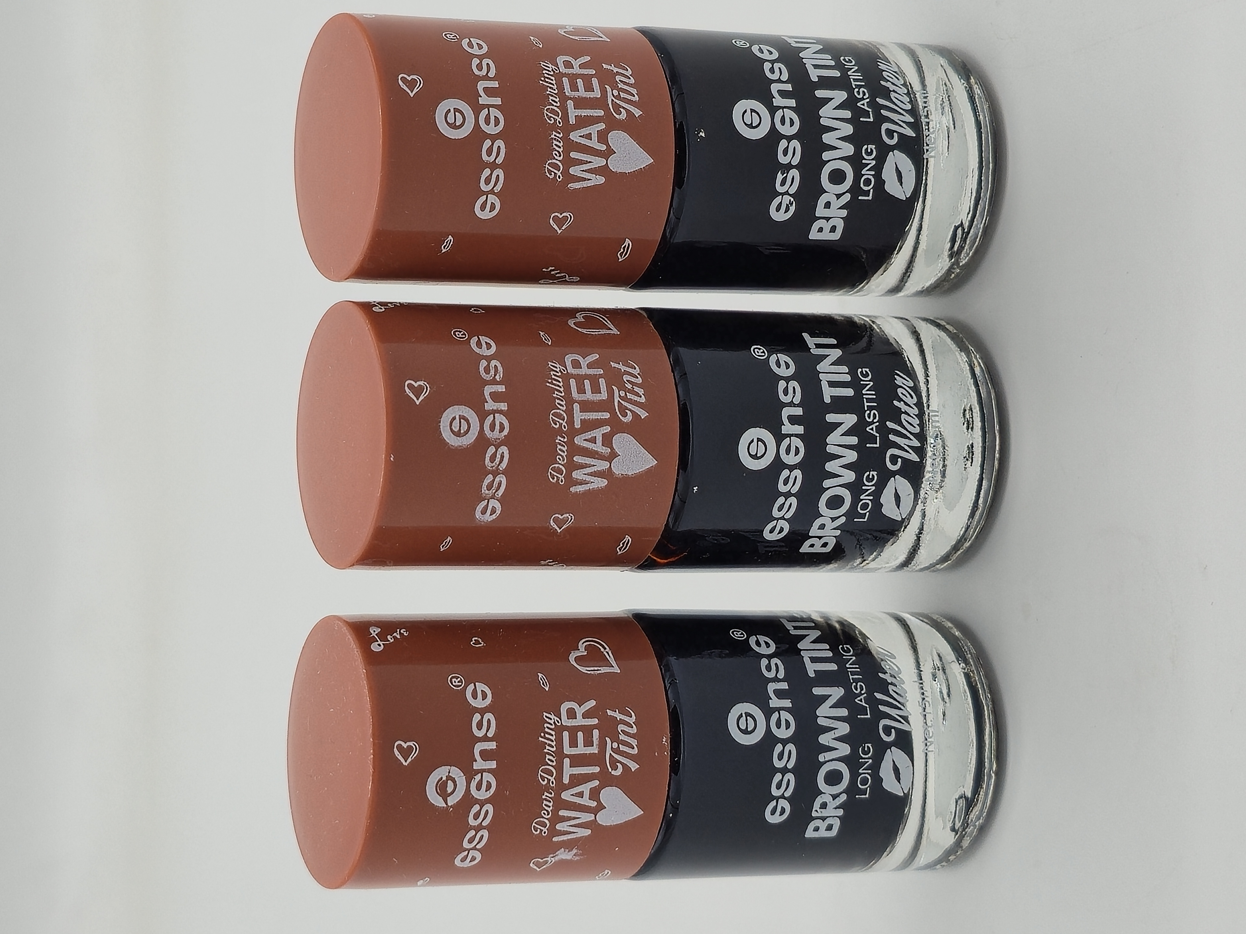 تینت لب قهوه ای کد 03 مدل water tint حجم ۱۵ میل