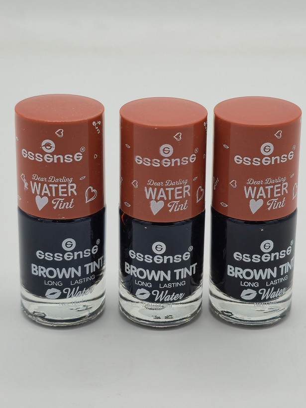 تینت لب قهوه ای کد 03 مدل water tint حجم ۱۵ میل
