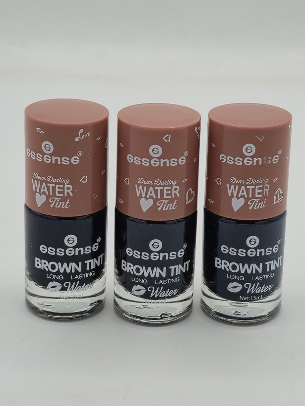 تینت لب قهوه ای کد 02 مدل water tint حجم ۱۵ میل