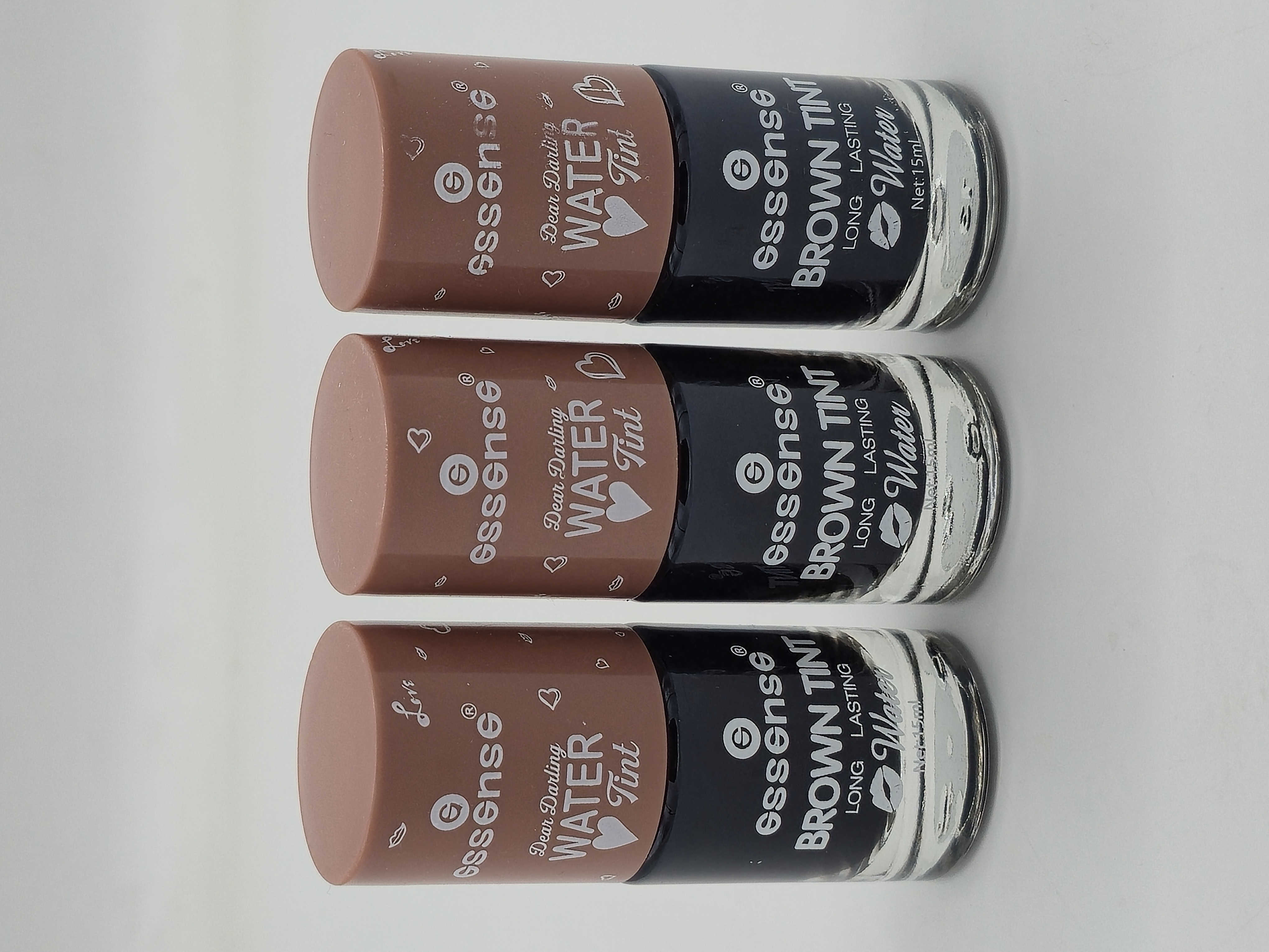 تینت لب قهوه ای کد 02 مدل water tint حجم ۱۵ میل