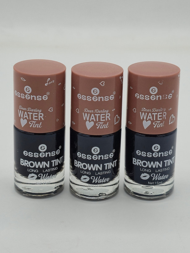 تینت لب قهوه ای کد 02 مدل water tint حجم ۱۵ میل