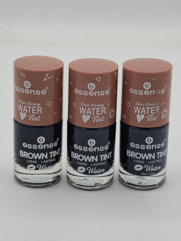 تینت لب قهوه ای کد 02 مدل water tint حجم ۱۵ میل